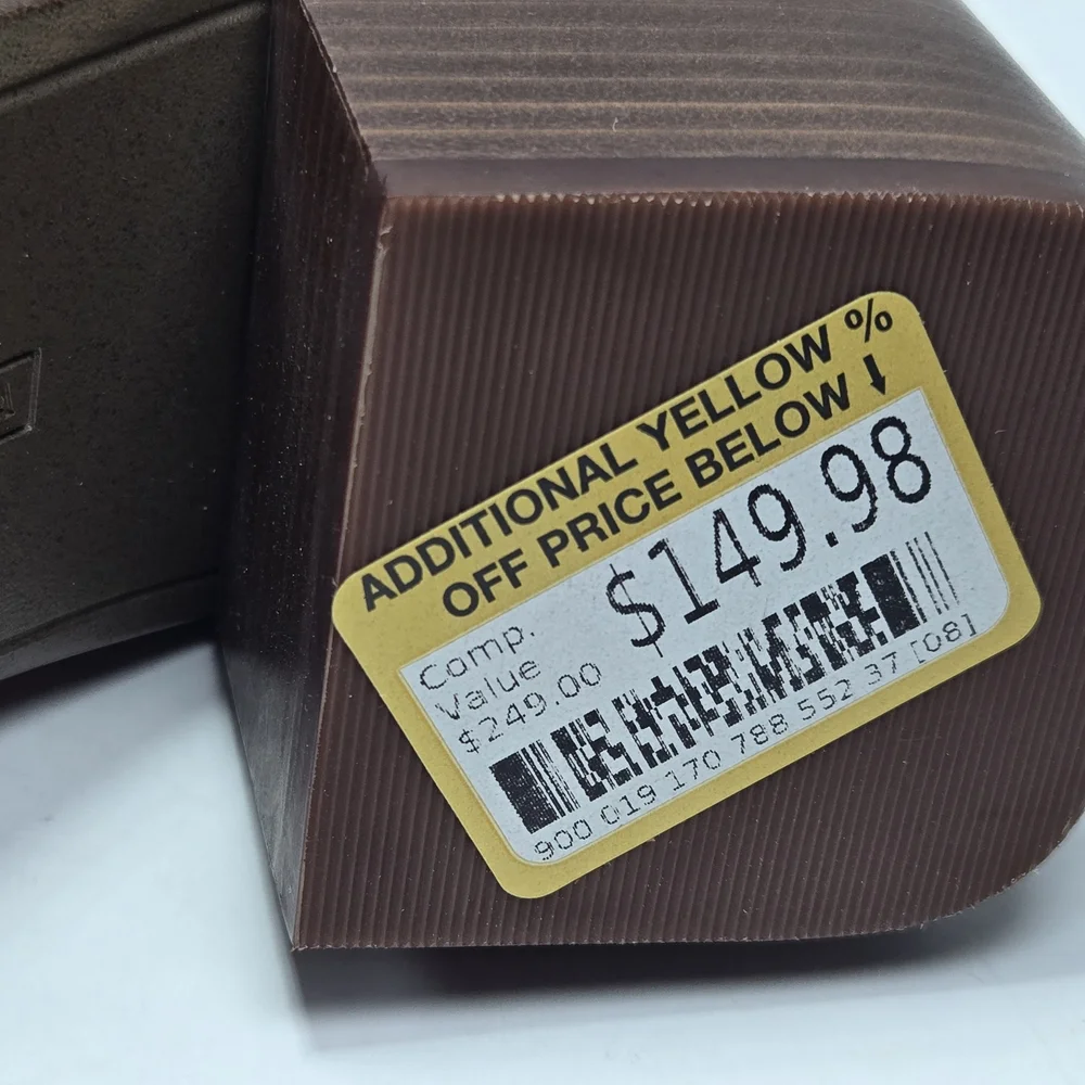 Vince Camuto Kaleeca Warm Caramel Suede Tall Riding Cowgirl Boots Size 5 - Picture 16 of 16